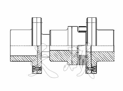 LXJ接中間軸型星形彈性聯(lián)軸器