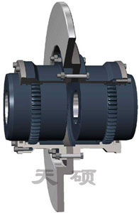 WGP帶制動(dòng)盤鼓形齒聯(lián)軸器