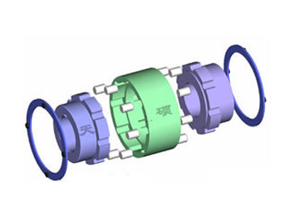 ZLD型圓錐形軸孔彈性柱銷齒式聯(lián)軸器